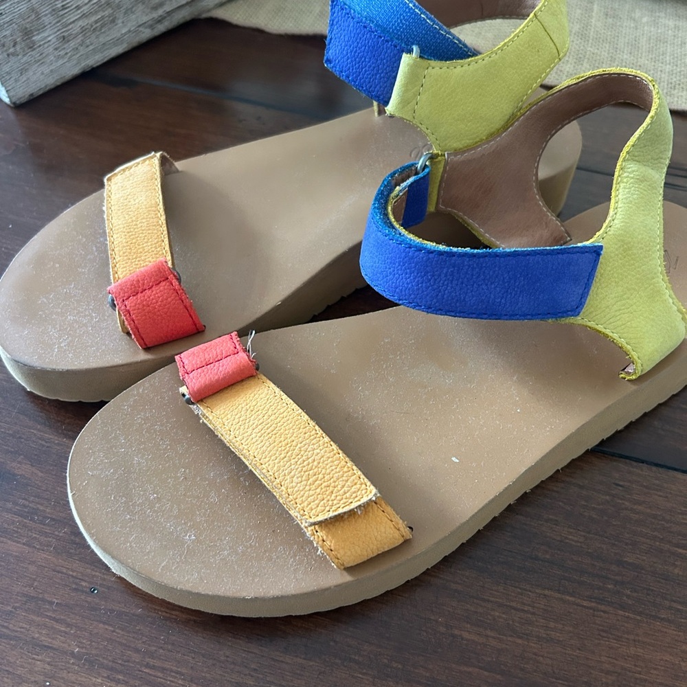 Colorful Madewell Sandals